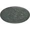 Ekena Millwork Milton Ceiling Medallion (Fits Canopies up to 7 7/8"), 40 5/8"OD x 1 3/4"P, Athenian Green Crackle CM40MIAGC - alternate 2